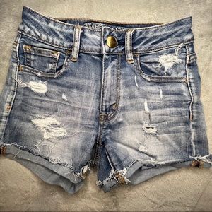American Eagle - Super Stretch High Rise Shortie (SIZE 00)